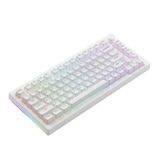  Bàn phím cơ AKKO 5075B Plus White Akko Switch v3 Cream Yellow Pro 