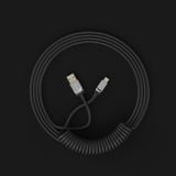  Dây cáp xoắn AKKO Coiled Cable Black 