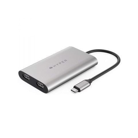  Cổng chuyển Hyperdrive Dual 4k HDMI USB-C hub for Macbook M1 (HDM1) 