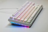  Bàn phím cơ Fuhlen D87s RGB White Brown switch 