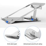  ĐẾ TẢN NHIỆT CƠ ĐỘNG TOMTOC (USA) ALUMIUM FOLDABLE FOR IPAD/MACBOOK & ANOTHER TABLET/LAPTOP 11″-15.6INCH (SILVER) B4-002S 