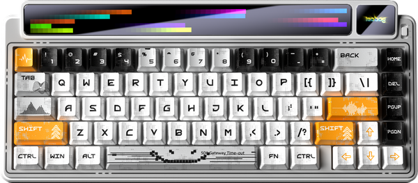  Bàn phím Leobog AMG65 TM (Trắng/ Jadeite switch) AMG6502 
