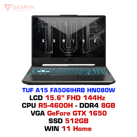  Laptop gaming ASUS TUF A15 FA506IHRB HN080W 