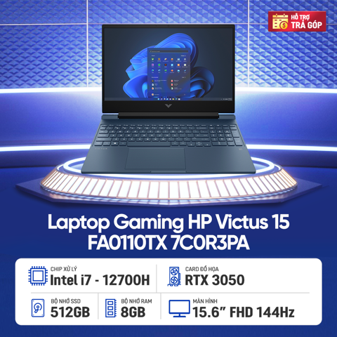  Laptop Gaming HP Victus 15 FA0110TX 7C0R3PA 