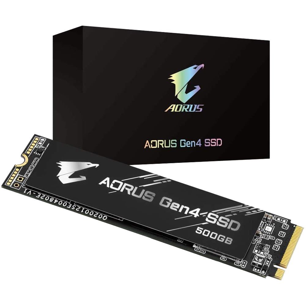 Ssd Gigabyte Aorus 500Gb M.2 Pcie Nvme Gen 4 (Bản Không Heatsink)