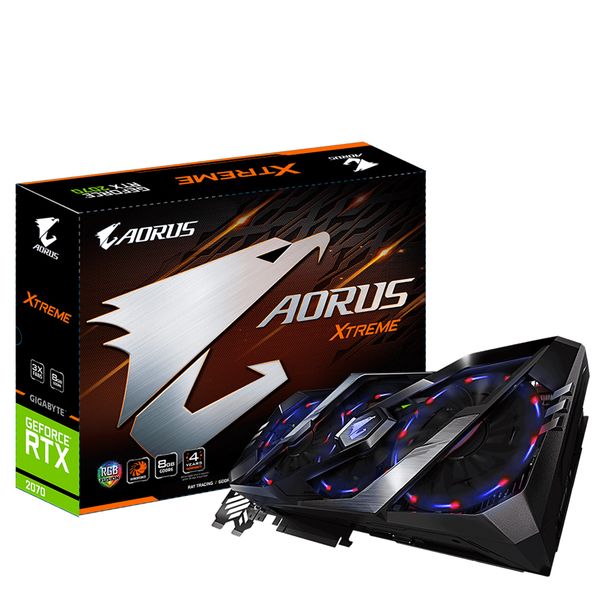  Card màn hình VGA GIGABYTE AORUS 2070 XTREME 8G 