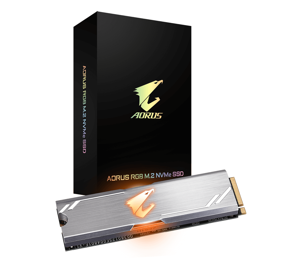 Gigabyte SSD AORUS RGB M.2 NVMe 512GB