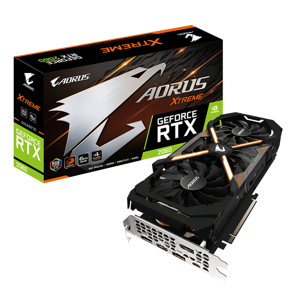 Card màn hình GIGABYTE Aorus RTX 2060 Xtreme 6G GDDR6