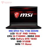  Laptop gaming MSI GF63 Thin 11SC 665VN 