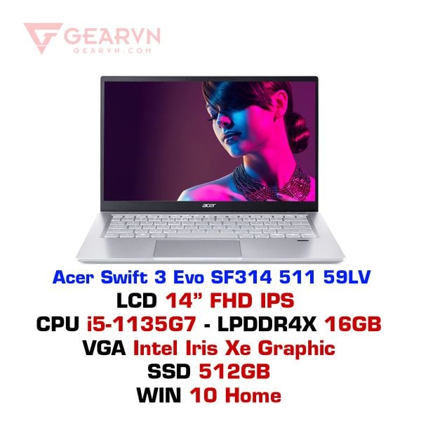  Laptop Acer Swift 3 Evo SF314 511 59LV 