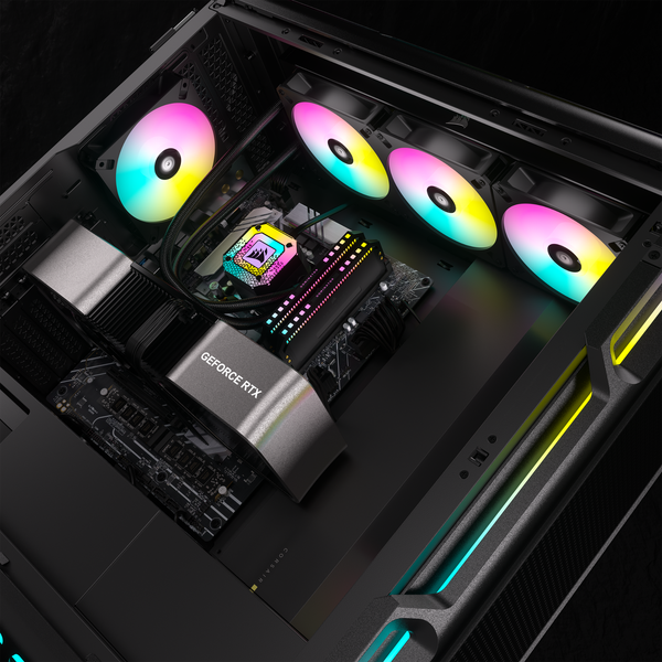  Bộ 3 quạt Corsair AR120 Digital RGB 120mm Black 