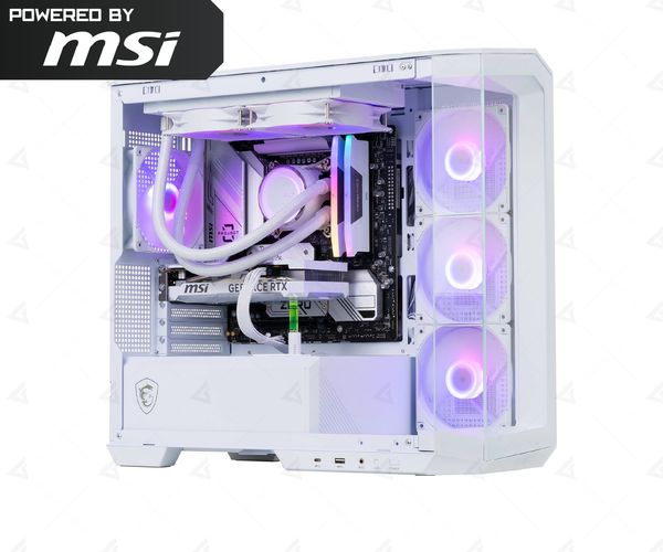 PC GVN x MSI PROJECT ZERO WHITE (Intel i5-14400F/ VGA RTX 5060)