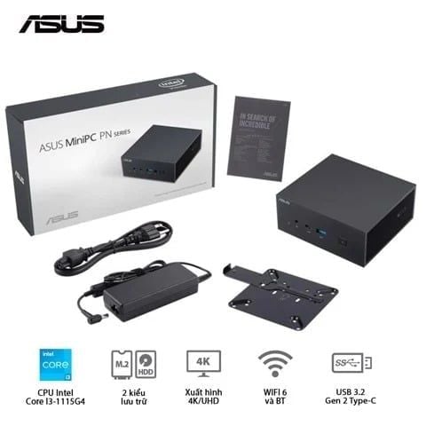  Máy tính để bàn ASUS Mini PC PN63-S1-B-S3001MV 