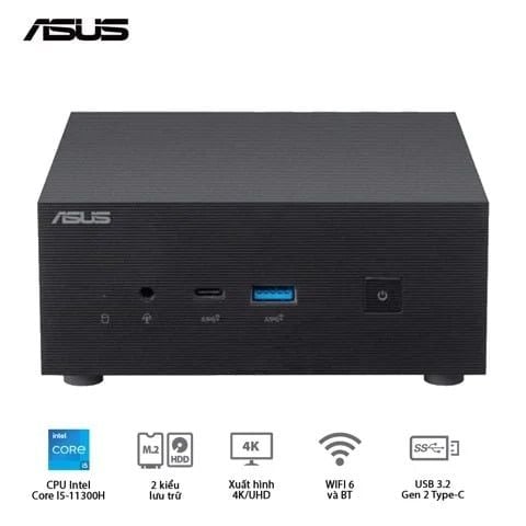  Máy tính để bàn ASUS Mini PC PN63-S1-B-S5025MV 