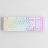  Bàn phím cơ AKKO 3098B Plus White Akko Switch v3 Cream Blue Pro 