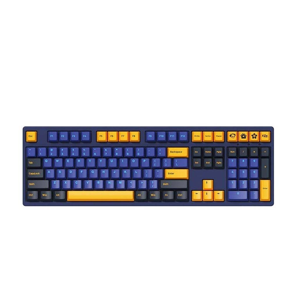 Bàn phím cơ AKKO 3108 v2 DS Horizon Akko Switch V3 Cream Yellow