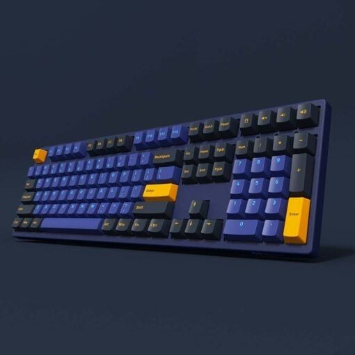 Bàn phím cơ AKKO 3108 v2 DS Horizon Akko Switch V3 Cream Yellow