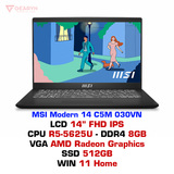  Laptop MSI Modern 14 C5M 030VN 