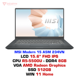  Laptop MSI Modern 15 A5M 234VN 
