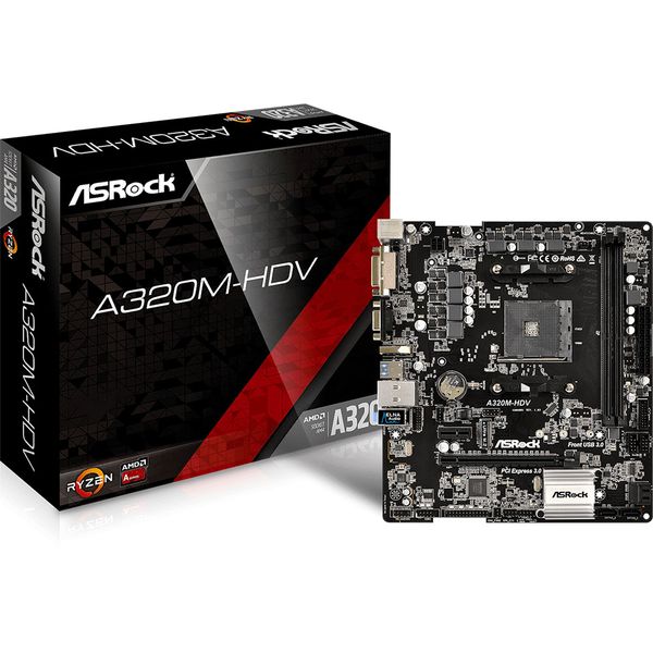  Bo mạch chủ Asrock A320M HDV 