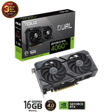  Card màn hình ASUS Dual GeForce RTX 4060 Ti OC Edition 16GB GDDR6 (DUAL-RTX4060TI-O16G) 