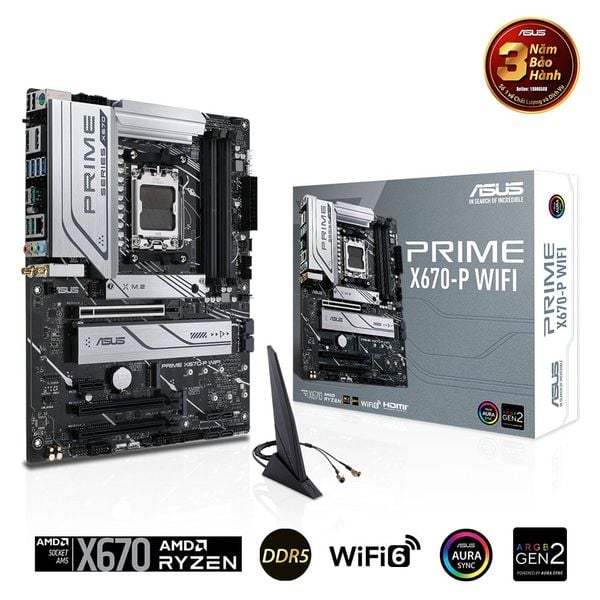  ASUS PRIME X670-P WIFI (DDR5) 