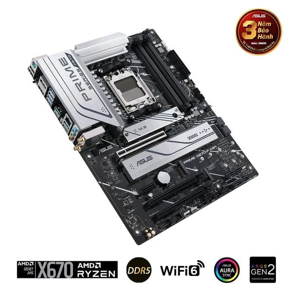  ASUS PRIME X670-P WIFI (DDR5) 