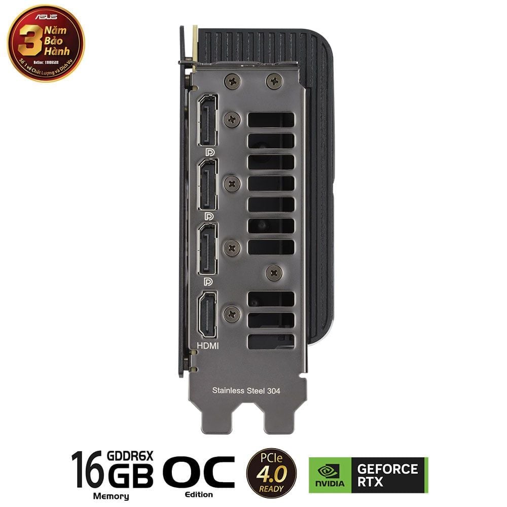 VGA ASUS PROART GeForce RTX 4080 OC Edition 16GB GDDR6X chính hãng ...