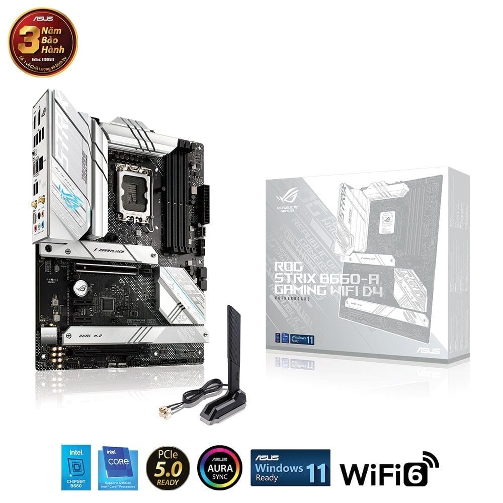 Bo Mạch Chủ Asus Rog Strix B660 - A Gaming Wifi Ddr4