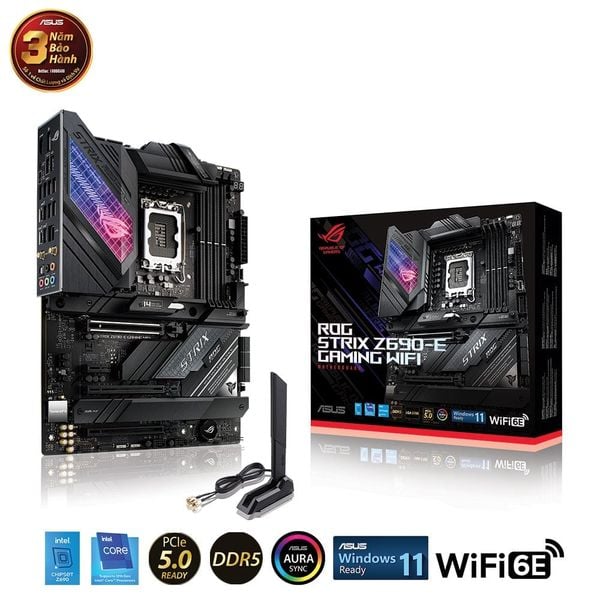  Bo mạch chủ ASUS ROG STRIX Z690-E GAMING WIFI (DDR5) 