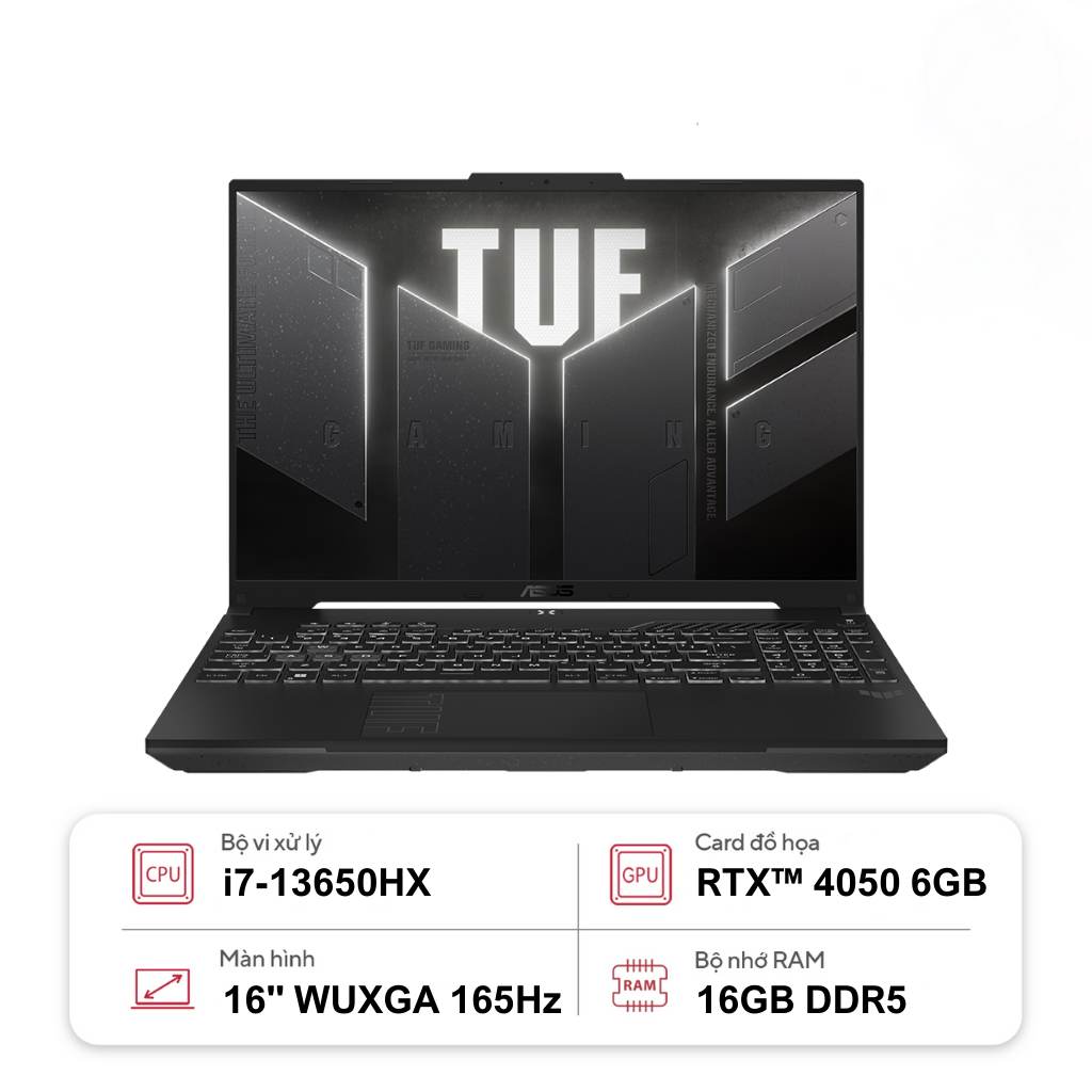 Laptop Gaming Asus Tuf Gaming F16 Fx607Ju N3139W
