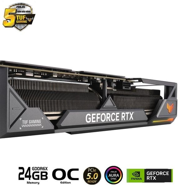  Card màn hình ASUS TUF Gaming GeForce RTX 4090 OC Edition 24GB (TUF-RTX4090-O24G-GAMING) 