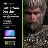  GeForce RTX 40 Series bundle - Black Myth Wukong Game Code - Laptop ASUS 