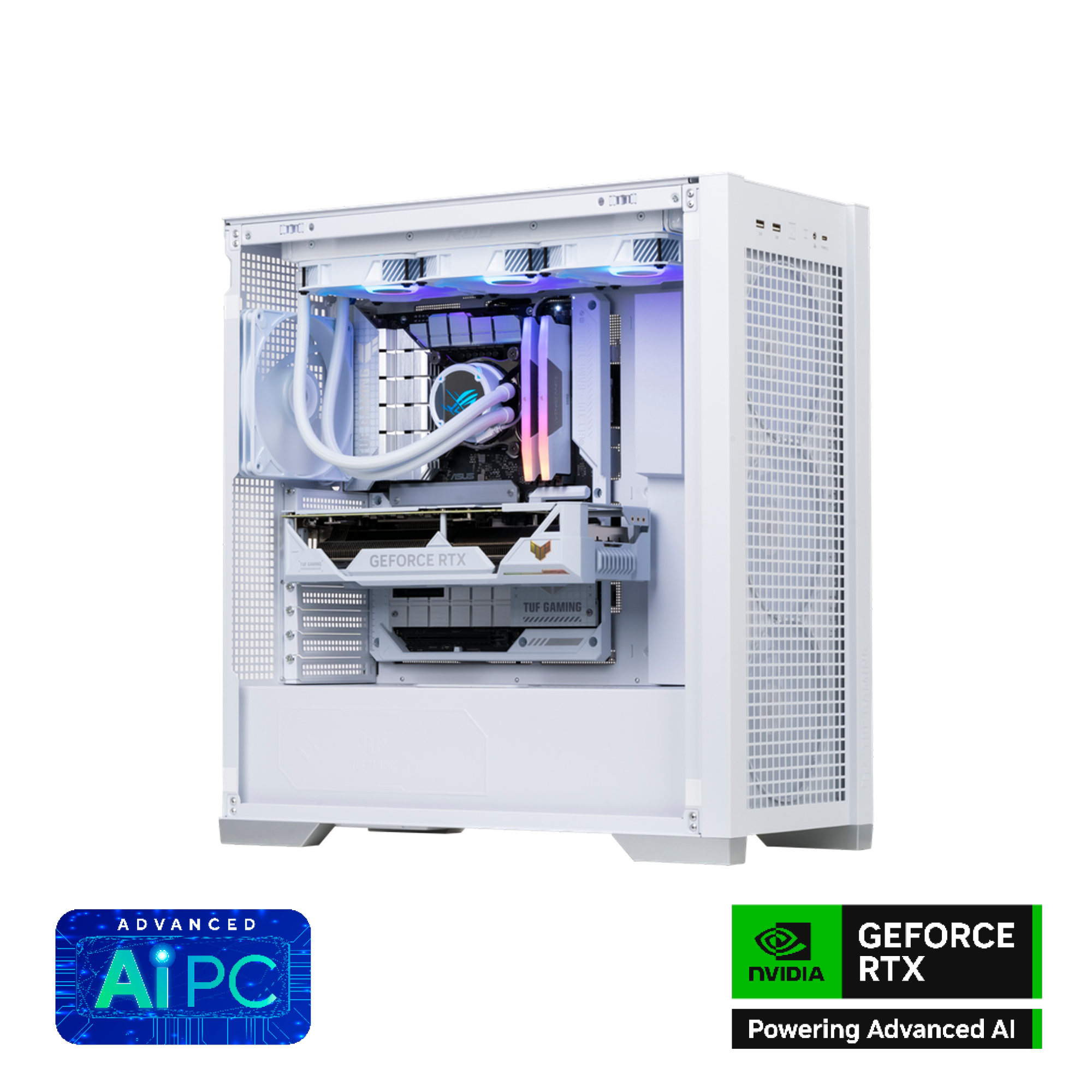 PC GVN x ASUS Back to Future (Intel i7-14700K/ VGA RTX 4070 Ti Super) (Powered by ASUS)