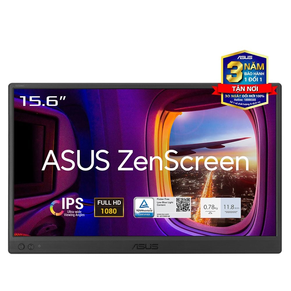 Màn hình di động Asus ZenScreen MB169CK 16" IPS FHD USBC
