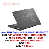  Laptop Gaming Asus ROG Zephyrus G14 GA401QE K2097T 