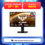  Màn hình ASUS TUF GAMING VG27AQ 27" IPS 2K 165Hz G-Sync HDR chuyên game 