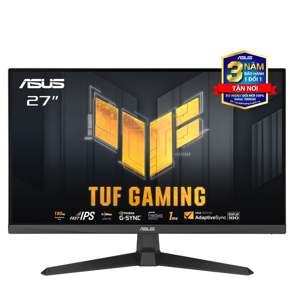 Màn Hình Asus Tuf Gaming Vg279Q3A 27" Fast Ips 180Hz Gsync Chuyên Game