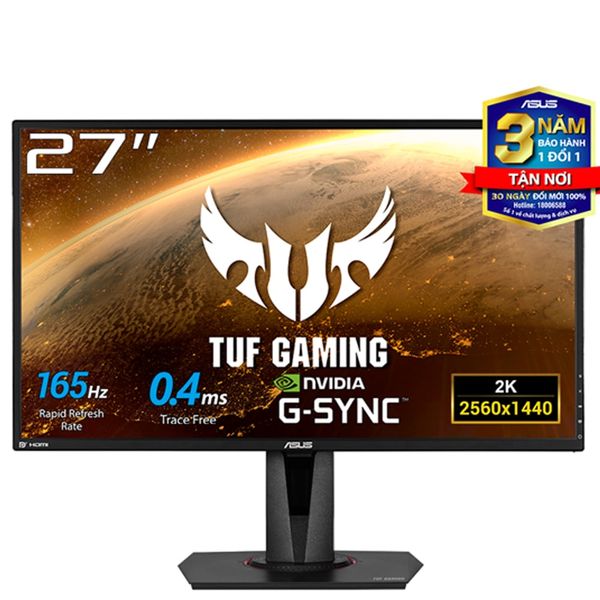  Màn hình ASUS TUF GAMING VG27BQ 2K 165Hz 