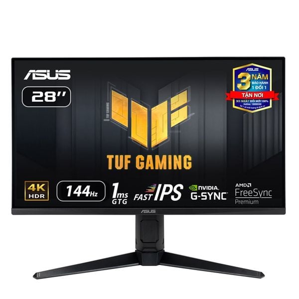 Màn hình ASUS TUF GAMING VG28UQL1A 28" Fast IPS 4K 144Hz G-Sync 1ms HDR