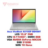  Laptop Asus VivoBook A515EP BQ498T 