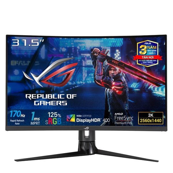 Màn hình cong Asus ROG Strix XG32VC 32" 2K 170Hz HDR