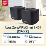  Bộ định tuyến MESH WiFi Asus ZenWiFi AX mini XD4 (B-2-PK) 