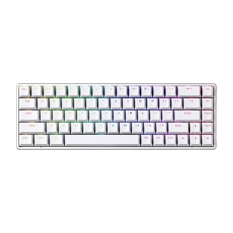 Bàn Phím Cơ Vgn Atk68 Trắng 2.0 Red Switch (Rapid Trigger)