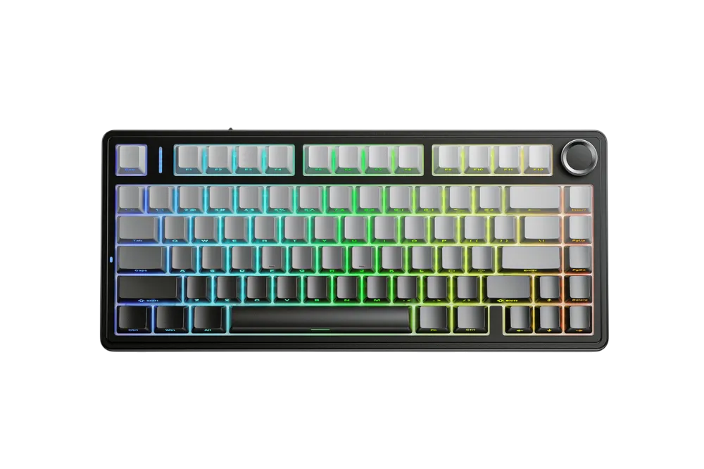 Bàn phím AULA F75 (Xám + Đen Gradient/ Reaper switch) F7505