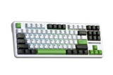  Bàn phím AULA F87 TM (Đen + Trắng + Xanh Lá /Grey Wood V4 Switch) F8734 