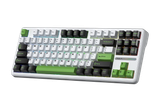  Bàn phím AULA F87 TM (Đen + Trắng + Xanh Lá /Grey Wood V4 Switch) F8734 