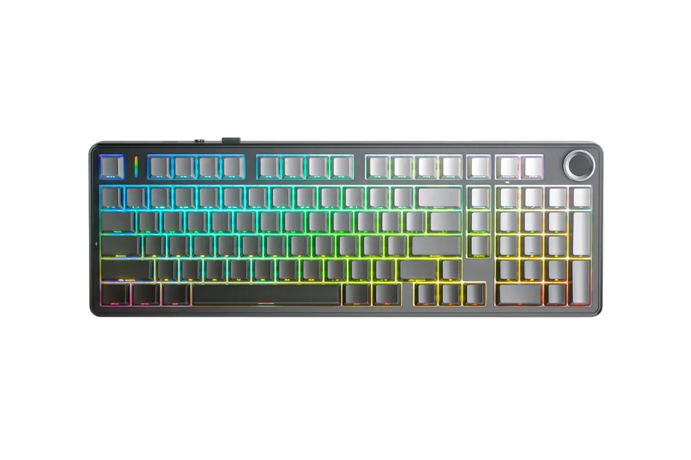 Bàn phím AULA F99 PRO (Xám + Đen Gradient/ Nimbus V3 switch) F9906