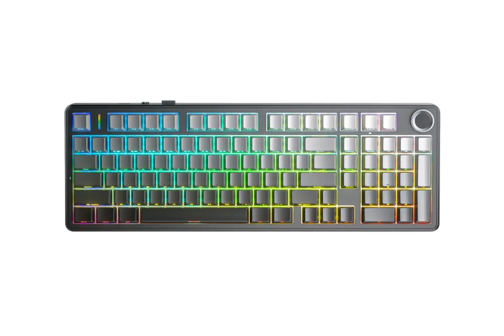 Bàn Phím Aula F99 Pro (Xám + Đen Gradient/ Star Vector Switch)