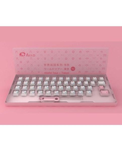  Phụ kiện Keycap Akko World Tour Tokyo R2 – 49 keys (Language Kit) 